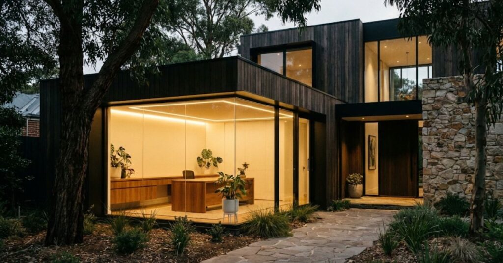 You’re Wasting Square Footage: 10 Garage Conversion Ideas That Add Instant Value 2 A modern garage conversion into a high-end home office space in 2026.