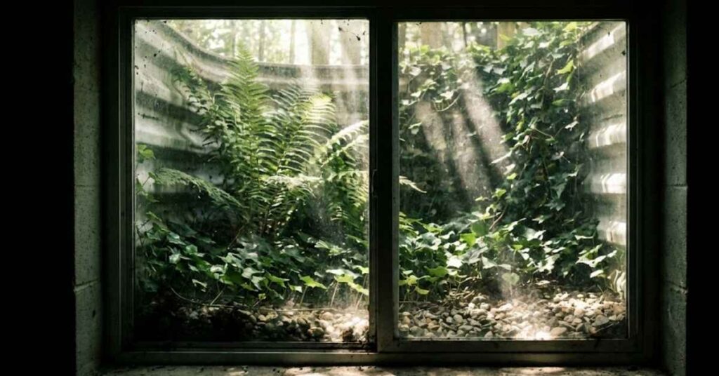 The Only Basement House Plants That Won't Die (Even with Zero Light) 4 Modern LED grow light setup for windowless basement plants.